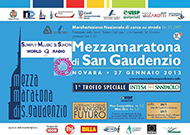 Novara, 27 Febbraio 2013: Mezzamaratona di San Gaudenzio